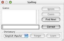 Spell Dialog