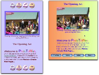 Sample Album Pages