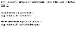 4 : Command Line Interface