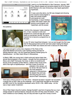 4 : Hypercard to NeXT